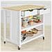 Penisola Cucina Piano Di Lavoro Per Cucina Con 2 Cassetti A 2 Ripiani L100*p60*a94cm, Fkw74-wn - Foto miniatura 6
