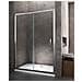 Porta Doccia Scorrevole, Nicchia Anticalcare, 110-115 Cm - Foto miniatura 2