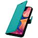 Custodia A Libro Samsung Galaxy A20e Portacarte Funzione Supporto - Azzurro - Foto miniatura 4