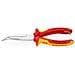 Pinza per meccanica - con becchi mezzotondi con Tronchese (pinza a becchi di cicogna) Isolamento 1000V (200 mm) 26 26 200 T - Foto miniatura 1