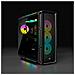 iCUE 5000T RGB Tempered Glass Mid-Tower Smart Case, Black - Foto miniatura 3