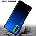 Custodia Compatibile Con Xiaomi Redmi 9t / Poco M3 In Blu - Nero - Coperchio Protettivo Bicolore In Vetro Temperato E Silicone Tpu - Foto miniatura 4