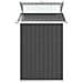 Capanno Da Giardino Antracite 270x130x208,5 Cm Acciaio Zincato - Foto miniatura 2