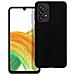 Custodia Tpu Silicone Cover Soft-case Per Samsung Galaxy A53 5g A536 Black - Foto miniatura 1