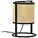 Lampada Da Tavolo Ukara In Rattan Sintetico, Diametro 38 Cm - Foto miniatura 1
