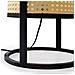 Lampada Da Tavolo Ukara In Rattan Sintetico, Diametro 38 Cm - Foto miniatura 3