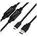 Usb3.1ca10amp Cavo Usb 10 M Usb 3.2 Gen 1 (3.1 Gen 1) Usb A Usb C Nero - Foto miniatura 1