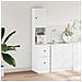 Mobile Da Cucina Bianco 35x50x180 Cm In Truciolato - Foto miniatura 3