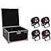 Set 4x Led Ip Par 3x9w Scl Spot + Case (20000845) - Foto miniatura 1