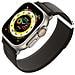 Cinturino Sport Loop In Nylon Intrecciato Per Apple Watch Black L - Foto miniatura 1
