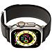 Cinturino Sport Loop In Nylon Intrecciato Per Apple Watch Black L - Foto miniatura 2