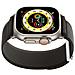Cinturino Sport Loop In Nylon Intrecciato Per Apple Watch Black L - Foto miniatura 3