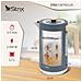 Briebe Skt1167gry Nordic Tostapane A Fessura Larga A 2 Fette+ Bollitore Elettrico 1,7l Senza Bpa 2200w Grigio - Foto miniatura 2