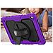 Custodia Per Ipad 9/8/7 10.2” Con Supporto E Tracolla Viola - Foto miniatura 4