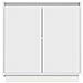 Credenza con porta Bianco 71 x 34.5 x 75 cm Legno multistrato - Foto miniatura 7