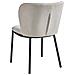 Set Di 2 Sedie Da Pranzo Artesia Tessuto Beige Chiaro - Foto miniatura 6