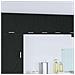 Armadio pensile Riga 2 pcs Rovere Nero e Bianco 30 x 31 x 40 cm - Foto miniatura 2