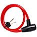 Cavo Antifurto A Testa Piatta Con Serratura A Chiave Per Bicicletta E Monopattino - Foto miniatura 1