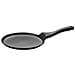 Crepiera 25 cm con PRO - Rivestimento Antiaderente a 3 Strati Senza PFOA - Manico Soft Touch - Compatibile con Tutti i Piani Cottura, Incluso Induzione - Ideale per Crepes e Piadine - Made in Italy - Foto miniatura 1
