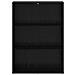 Libreria Rovere Nero 60 x 30 x 76.5 cm Legno multistrato - Foto miniatura 4