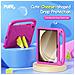 Cover per Galaxy Tab A9+ - Rosa, Antiurto, Con Soporte - Foto miniatura 2