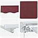 Tenda retrattile manuale Borgogna 5 × 3,5 m - Foto miniatura 7