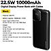 Power Bank - Nero, 10000 mAh, 5W - Foto miniatura 2
