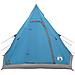 3 persona Blu Poliestere 185T con rivestimento PU - Foto miniatura 5