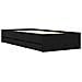 Telaio del letto con storage Rovere Nero Legno ingegnerizzato - Foto miniatura 6