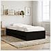 Telaio del letto con storage Rovere Nero Legno ingegnerizzato - Foto miniatura 9