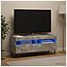 Mobile TV LED Grigio Cemento Legno ingegnerizzato - Foto miniatura 2