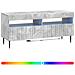 Mobile TV LED Grigio Cemento Legno ingegnerizzato - Foto miniatura 3