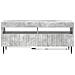 Mobile TV LED Grigio Cemento Legno ingegnerizzato - Foto miniatura 6