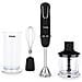 Frullatore a immersione multifunzione 4 in 1 MIX75 Acciaio inox 850W, 4 funzioni, Turbo 5 velocità, Tritatutto, Mixer, Frullatore, Frusta - Foto miniatura 1