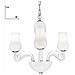 I-ANGEL / 3- Lampadario sospeso elegante dalla forma floreale 40 watt E14 - Foto miniatura 1