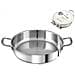 Tegame Inox Elodie Fondo Induzione 2 Manici cm 22 Lt 1.5 - Foto miniatura 2