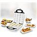 Macchina per Waffle Potenza 1400 W Colore Bianco - Foto miniatura 4