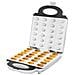 Macchina per Waffle Potenza 1400 W Colore Bianco - Foto miniatura 5