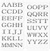 Lettere Sticker Adesivi - Colore Argento - Foto miniatura 1