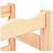 Portavini Da 42 Bottiglie In Legno Di Pino Fsc - Foto miniatura 4