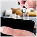 Alloggio Sim Apple Iphone 11 Pro Supporto Scheda Nano Sim Di Ricambio - Nero - Foto miniatura 2