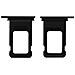 Alloggio Sim Apple Iphone 11 Pro Supporto Scheda Nano Sim Di Ricambio - Nero - Foto miniatura 1