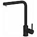 Miscelatore Cucina Trail Plus K86 Monocomando con Canna Girevole e Doccetta Estraibile Colore Nero - Foto miniatura 1