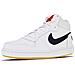 Scarpe Court Borough Mid (gs) Taglia 38.5 Codice 839977-107 Bianco - Foto miniatura 5