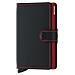 Miniwallet Secrid Mm Matte Black Red - Foto miniatura 1