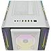 iCUE 5000T RGB Tempered Glass Mid-Tower Smart Case, White - Foto miniatura 8