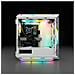 iCUE 5000T RGB Tempered Glass Mid-Tower Smart Case, White - Foto miniatura 4