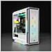 iCUE 5000T RGB Tempered Glass Mid-Tower Smart Case, White - Foto miniatura 2
