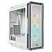 iCUE 5000T RGB Tempered Glass Mid-Tower Smart Case, White - Foto miniatura 1