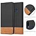 Custodia Compatibile Con Samsung Galaxy A10s In Nero Marrone - Coperchio Protettiva Con Chiusura Magnetica, Funzione Stand E Tasca Per Le Carte - Foto miniatura 6